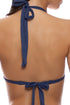 Luli Fama American Icon Waves Triangle Halter Top